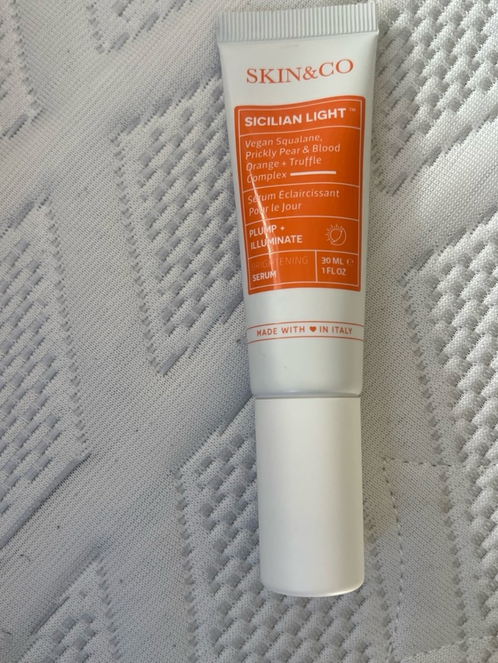 Skin&Co Sicilian Light Brightening Serum - Orange and White